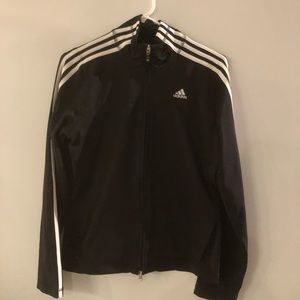 Adidas women’s track jacket black - medium